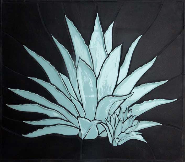 Agave and Pup 3' x 2.5' Fountain Hills, Arizona