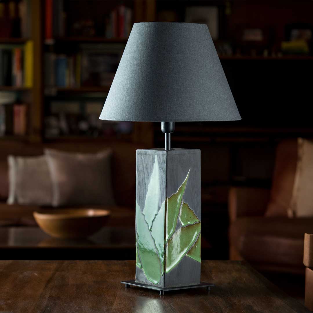 Agave Lamp Base Height 14" x 4"