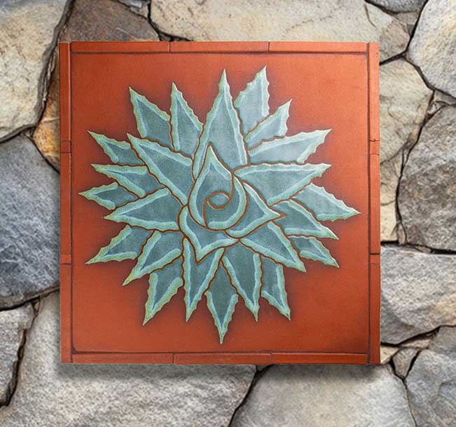 Agave Panel 18" x 18"x 2"