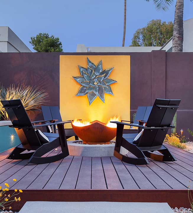 Agave Rosette 3' Biltmore Neighborhood, Scottsdale, Arizona