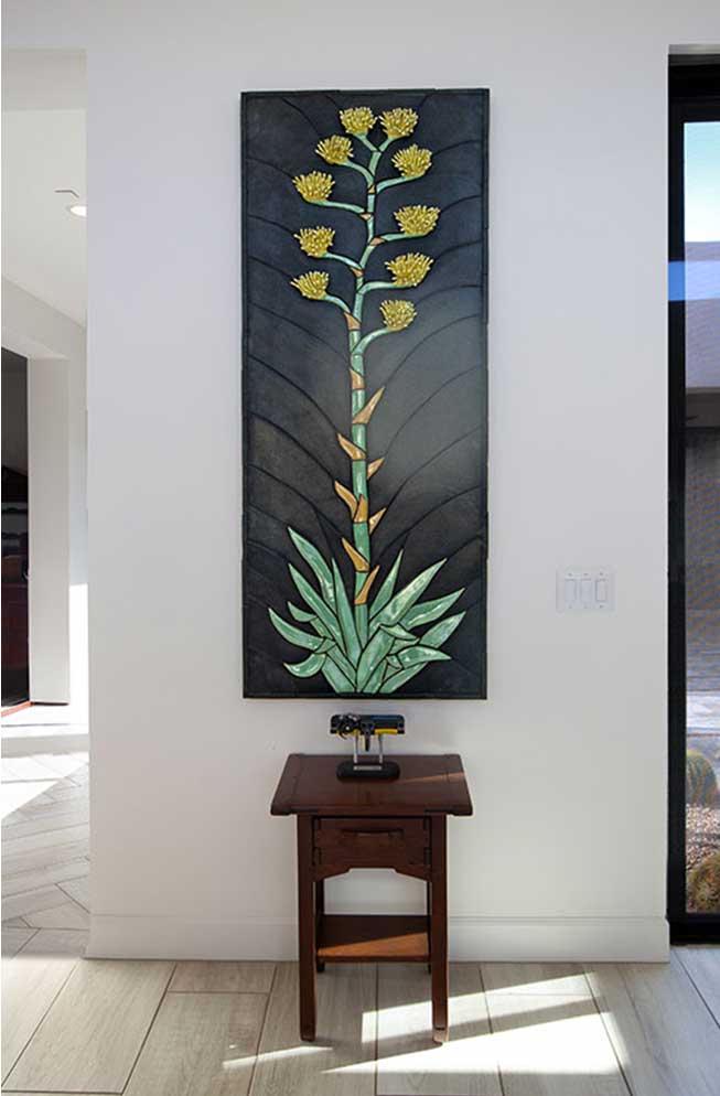 Blooming Agave 6.5' x 2.5' Fountain Hills, Arizona