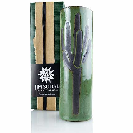 Bud Vase and Gift Box Wrapped