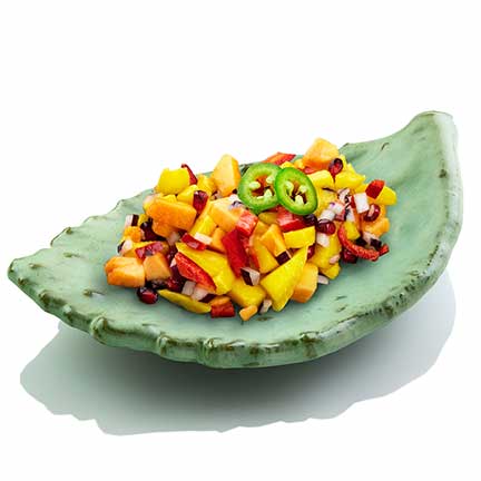 Prickly Pear Salsa Dish